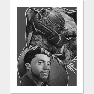 Black Panther King Posters and Art